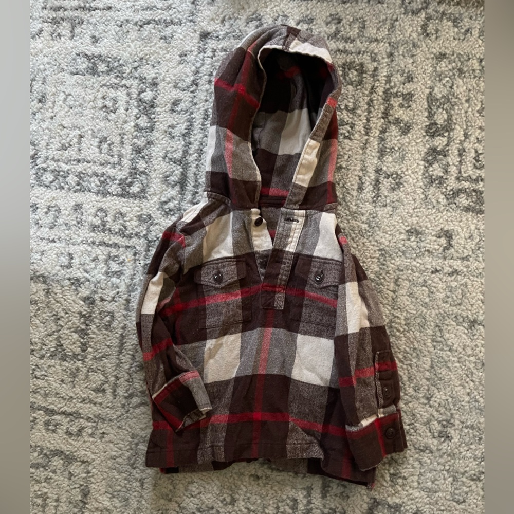 GAP BABY PULLOVER FLANNEL